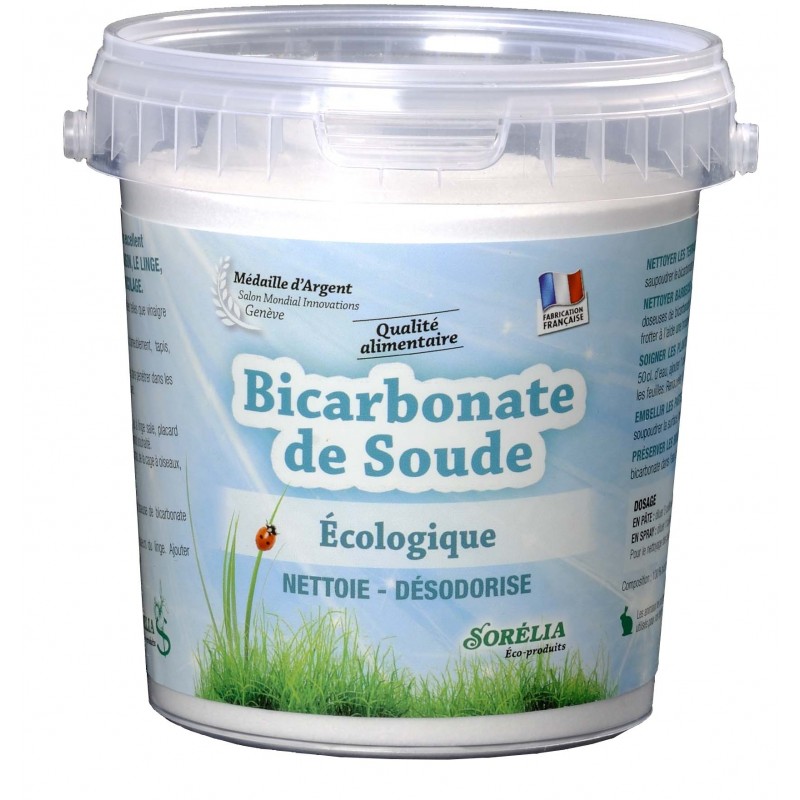 Bicarbonate de soude, seau de 5 kg, apte à l’utilisation alimentaire