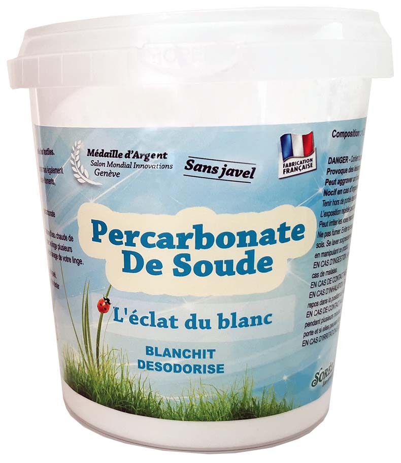 Percarbonate de soude (sodium), blanchissant textile idéal